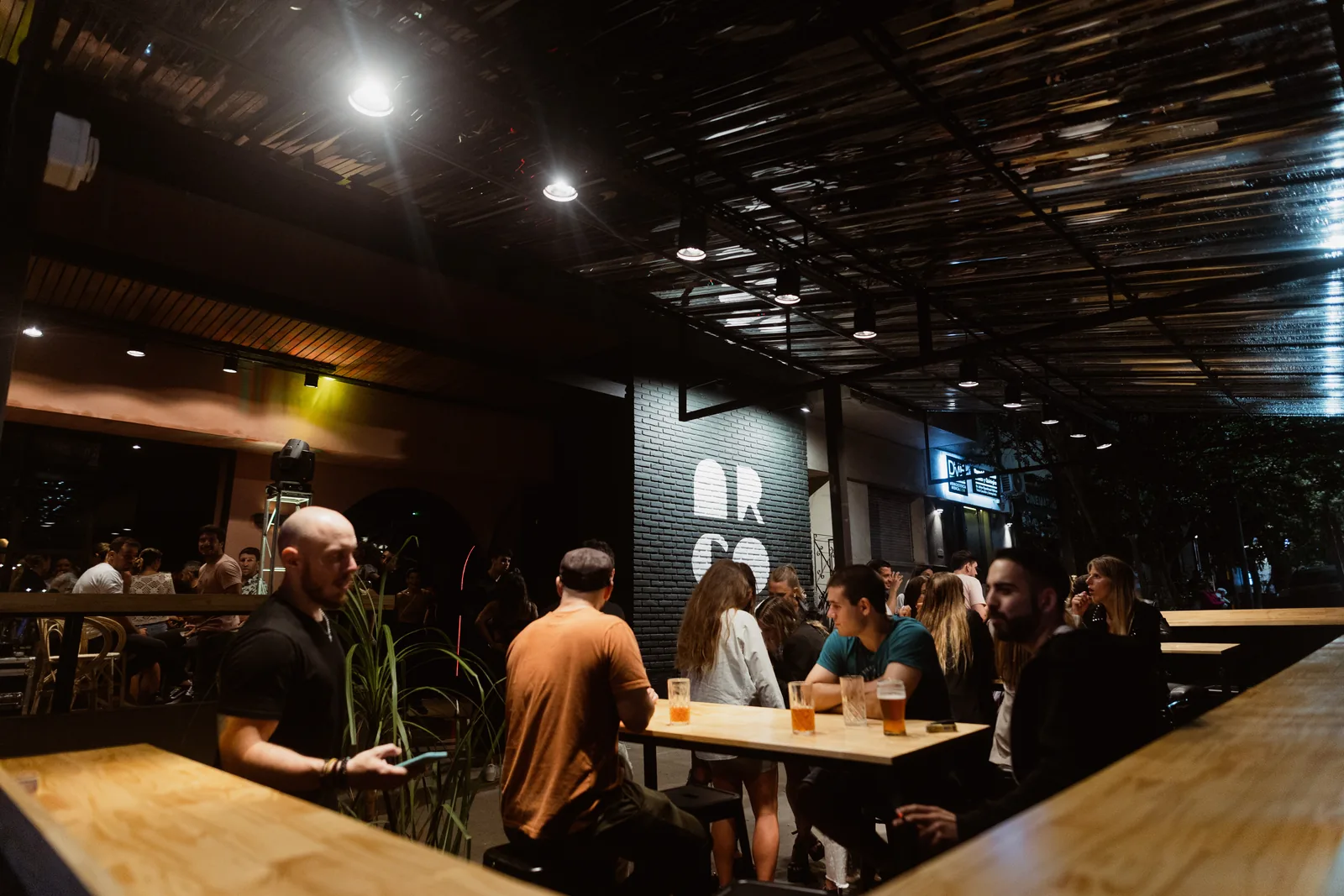 La noche de la inauguración de Arco
